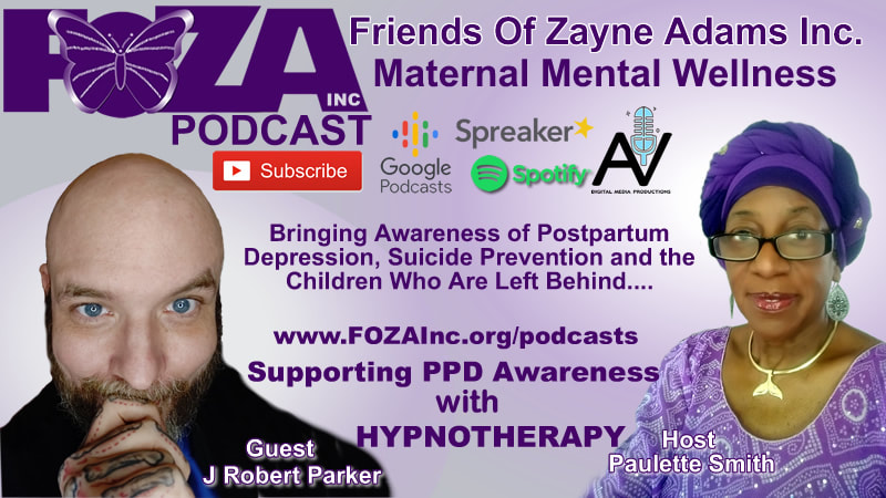 FOZA Maternal Mental Wellness Podcast - Benefits of Hypnotherapy